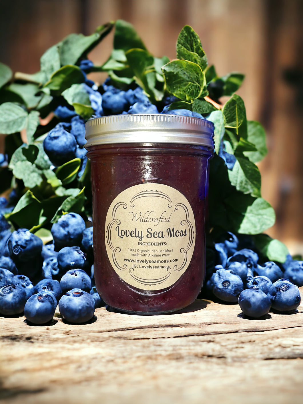 Blueberry Sea Moss 16oz