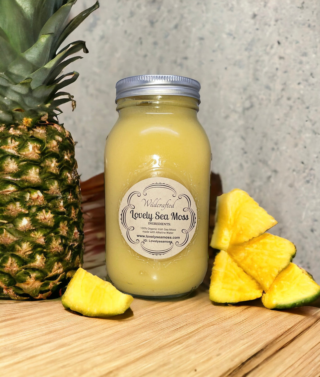 Pineapple Sea Moss 32oz